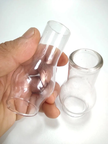 Cobertores De Cristal Antiguos Para Pebetero O Lámpara, 8 × 3 cm