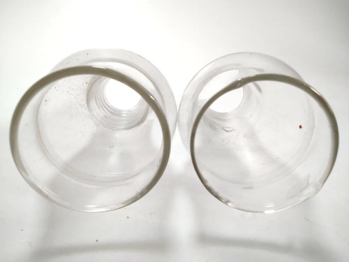 Cobertores De Cristal Antiguos Para Pebetero O Lámpara, 8 × 3 cm - foto 5