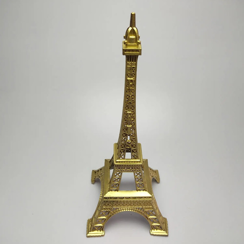 Torre Eiffel A Escala, 25 cm, Metal Niquelado, París - foto 5