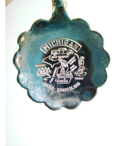 Cucharas Antiguas De Colección, Niágara Y Míchigan - foto 5