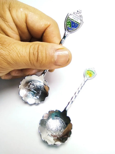 Cucharas Antiguas De Colección, Niágara Y Míchigan - foto 6