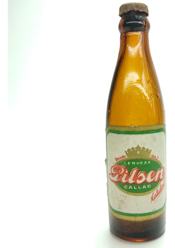Botella Miniatura De Colección, Cerveza Pilsen Callao