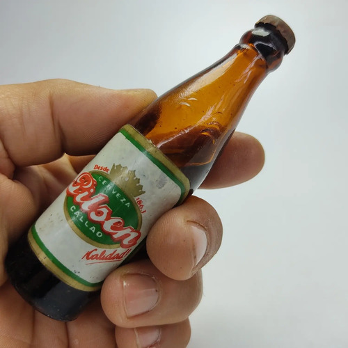 Botella Miniatura De Colección, Cerveza Pilsen Callao - foto 2
