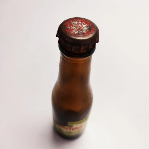 Botella Miniatura De Colección, Cerveza Maltina, Industria Colombiana - foto 6