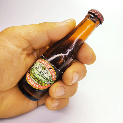 Botella Miniatura De Colección, Cerveza Bavaria Pilsener - foto 2