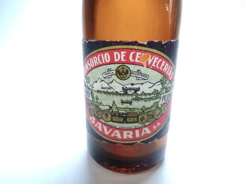 Botella Miniatura De Colección, Cerveza Bavaria Pilsener - foto 3