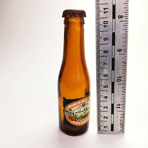 Botella Miniatura De Colección, Cerveza Bavaria Pilsener - foto 4
