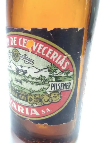Botella Miniatura De Colección, Cerveza Bavaria Pilsener - foto 6