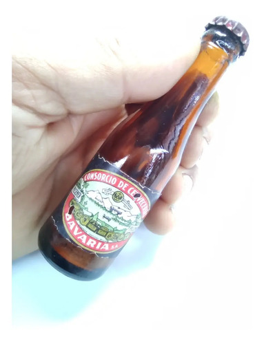 Botella Miniatura De Colección, Cerveza Bavaria Pilsener - foto 8