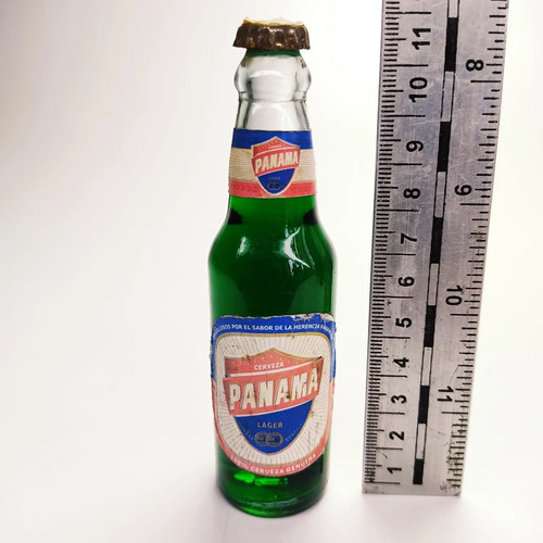 Botella Miniatura De Colección, Cerveza Panamá Lager - foto 5