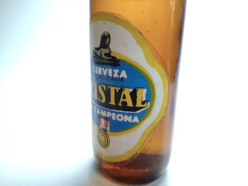 Botella Miniatura De Colección, Cerveza Cristal, La Campeona - foto 7