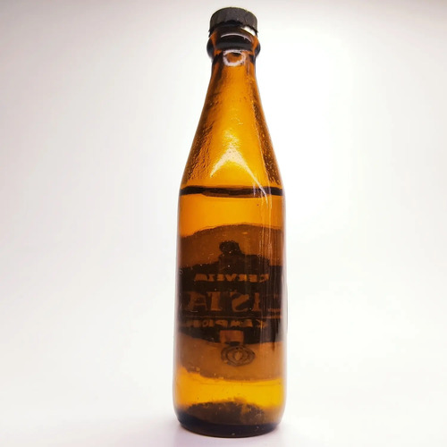 Botella Miniatura De Colección, Cerveza Cristal, La Campeona - foto 9