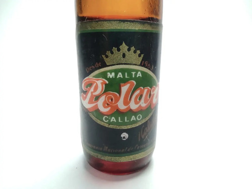 Botella Miniatura De Colección, Cerveza Polar Callao - foto 5