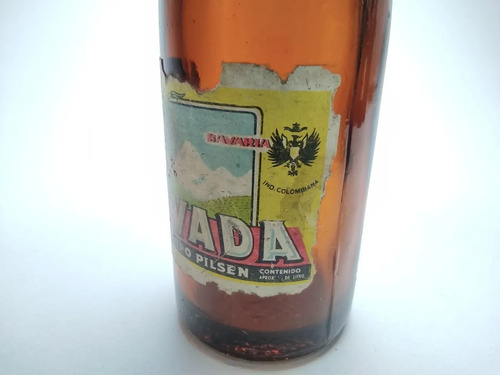 Botella Miniatura De Colección, Cerveza Nevada, Industria Colombiana - foto 8