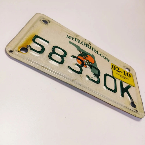 Placa Antigua De Carro, Original, Florida - foto 10