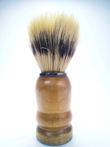 Brocha Para Afeitar Antigua, Pelo De Tejón, Original
