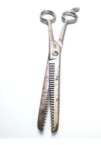 Tijera Antigua Original Alemana, Para Corte De Cabello