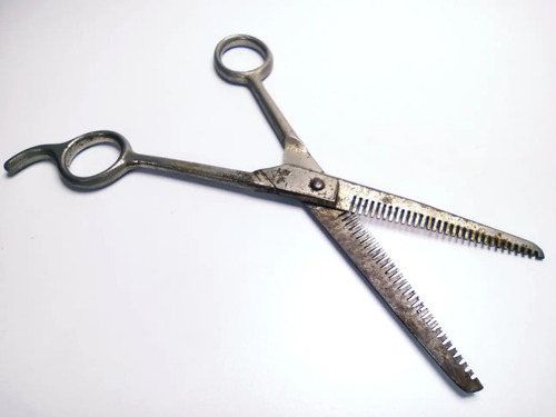 Tijera Antigua Original Alemana, Para Corte De Cabello - foto 5