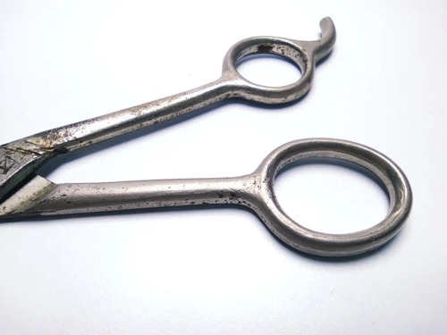 Tijera Antigua Original Alemana, Para Corte De Cabello - foto 6