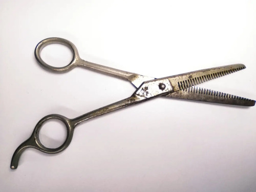 Tijera Antigua Original Alemana, Para Corte De Cabello - foto 9
