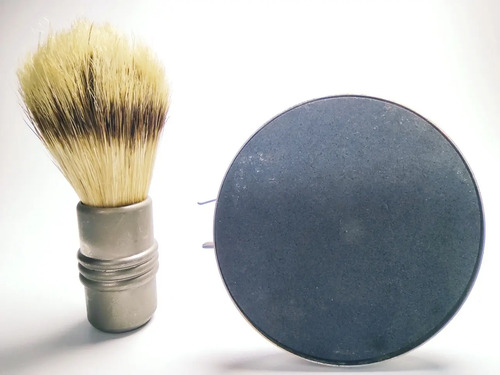 Kit Antiguo De Brocha Y Máquina De Afeitar, Para Decoración, No Funcional - foto 8