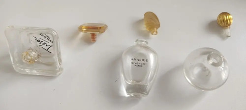 Juego De Perfumeros Antiguos Franceses, Con Embudo Diminuto - foto 10