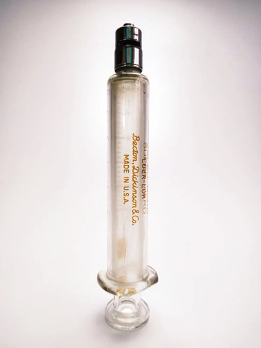 Jeringa De Cristal Antigua Becton Dickinson, USA, 5 ml - foto 10