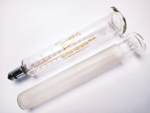 Jeringa De Cristal Antigua Becton Dickinson, Brasil, 10 ml - foto 6