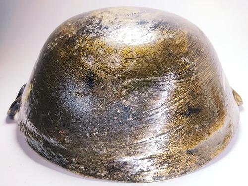 Paila Antigua En Bronce Original, Pesada, 35 Cm Diámetro - foto 7