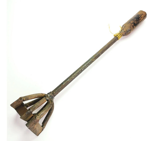 Marca Ganado Antigua, Hierro Forjado, V H O H A. Candelabro - foto 7