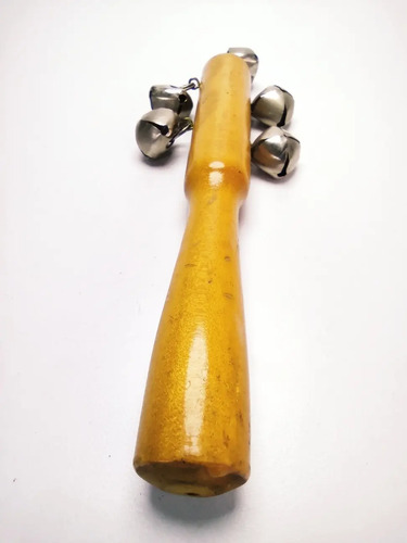 Sonajero Estilo Antiguo En Madera Chilindrines.  - foto 6