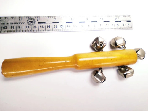 Sonajero Estilo Antiguo En Madera Chilindrines.  - foto 8