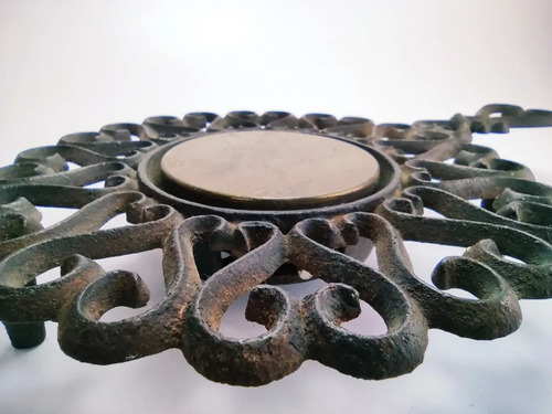 Trivet Electrico De Hierro Fundido, Vintage, 110v. Funciona. - foto 4
