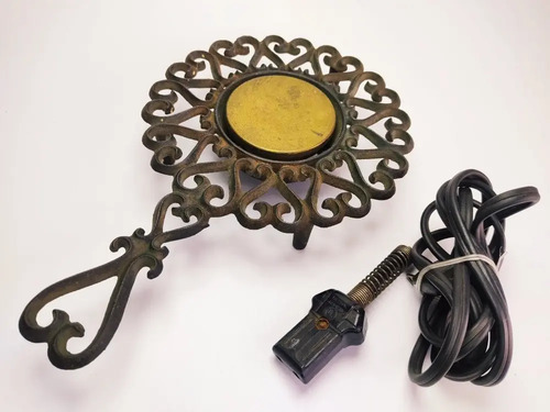 Trivet Electrico De Hierro Fundido, Vintage, 110v. Funciona. - foto 6