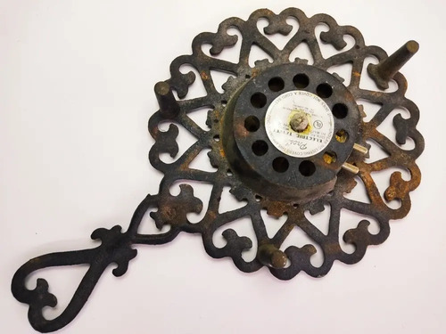 Trivet Electrico De Hierro Fundido, Vintage, 110v. Funciona. - foto 9
