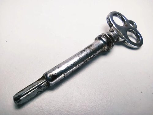Llave Antigua De Piano, Original, Punta Triangular - foto 5