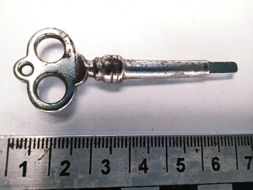 Llave Antigua De Piano, Original, Punta Triangular - foto 6