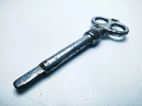 Llave Antigua De Piano, Original, Punta Triangular - foto 8