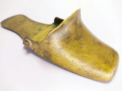 Estribo Pequeño Antiguo, En Bronce Macizo, Original