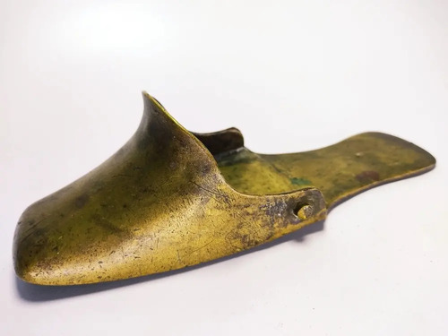 Estribo Pequeño Antiguo, En Bronce Macizo, Original - foto 3