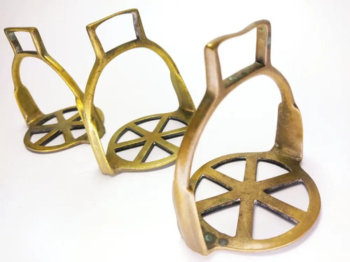 Estribo Redondo Antiguo, En Bronce Macizo, Precio Por Unidad