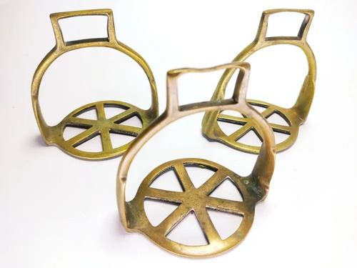Estribo Redondo Antiguo, En Bronce Macizo, Precio Por Unidad - foto 2