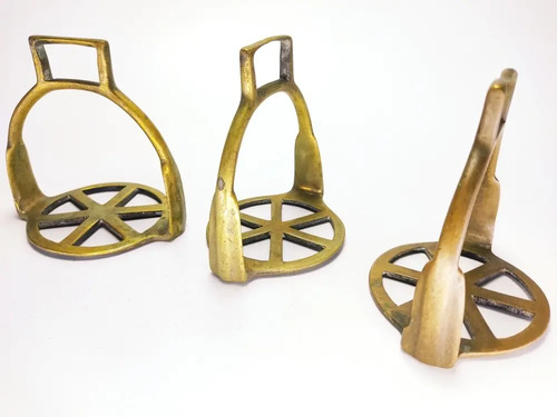 Estribo Redondo Antiguo, En Bronce Macizo, Precio Por Unidad - foto 3