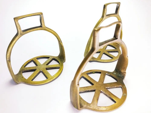 Estribo Redondo Antiguo, En Bronce Macizo, Precio Por Unidad - foto 5