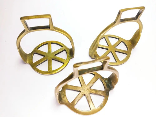 Estribo Redondo Antiguo, En Bronce Macizo, Precio Por Unidad - foto 6