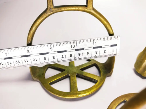 Estribo Redondo Antiguo, En Bronce Macizo, Precio Por Unidad - foto 7