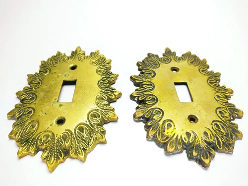 Tapas Para Switch Antiguas, En Bronce, Precio Por Unidad - foto 2