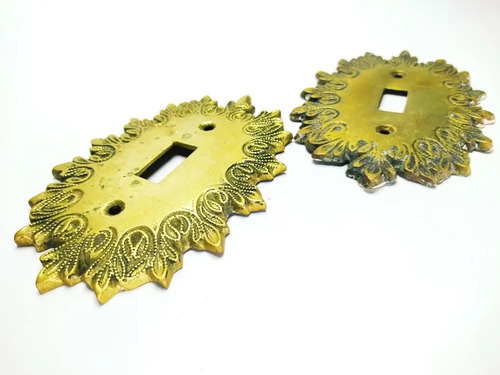 Tapas Para Switch Antiguas, En Bronce, Precio Por Unidad - foto 5