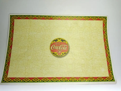 Carpetas Coca-Cola Vintage Para Comedor, De Colección, 8 Unidades - foto 2