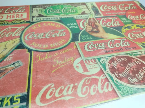 Carpetas Coca-Cola Vintage Para Comedor, De Colección, 8 Unidades - foto 8